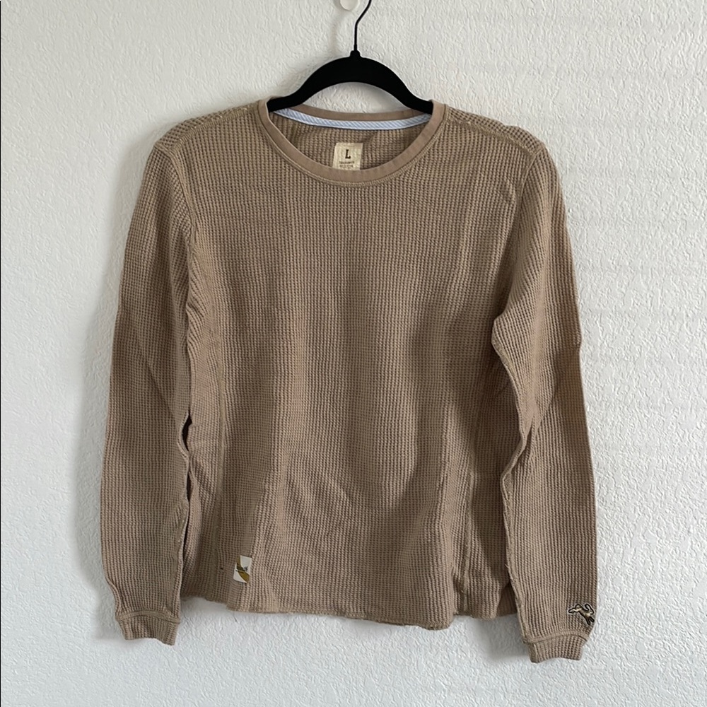 Tracksmith Long Sleeve Fells Waffle
